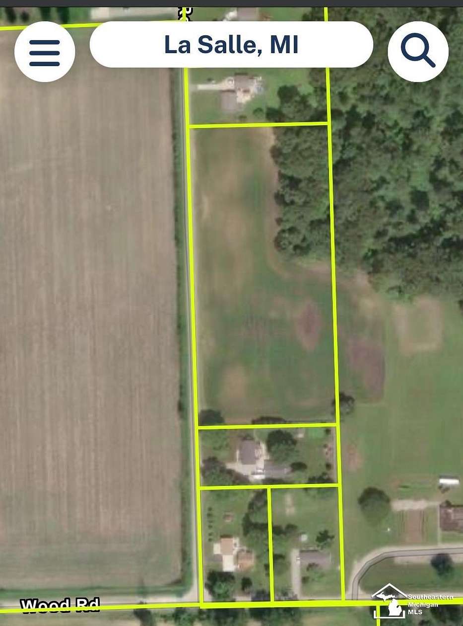 5 Acres of Residential Land for Sale in La Salle, Michigan
