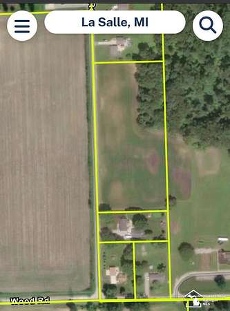 5 Acres of Residential Land for Sale in La Salle, Michigan