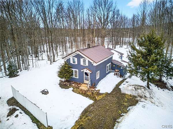 23.9 Acres of Recreational Land with Home for Sale in Pennellville, New York