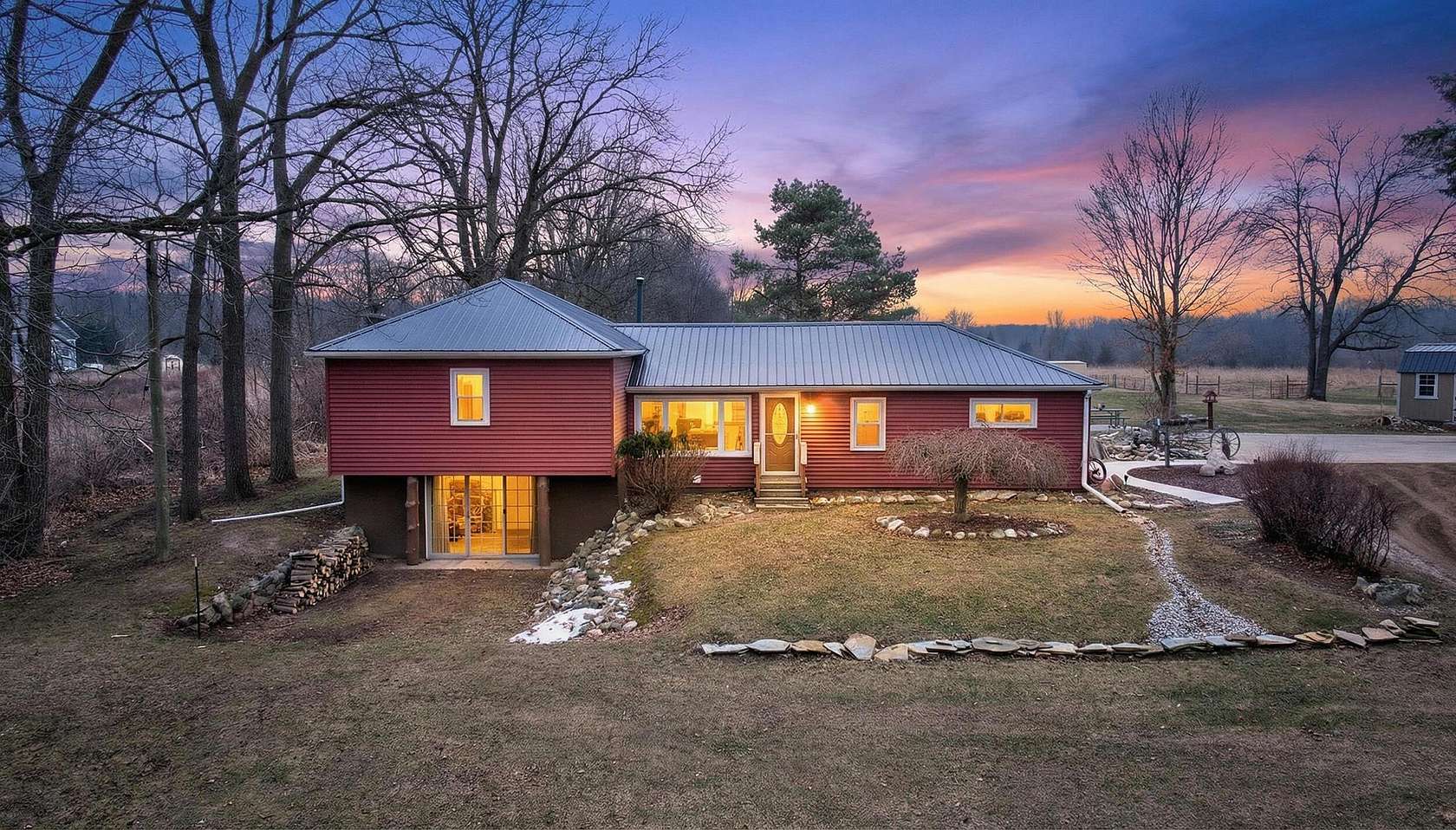 2 Acres of Land with Home for Sale in Hillsdale, Michigan