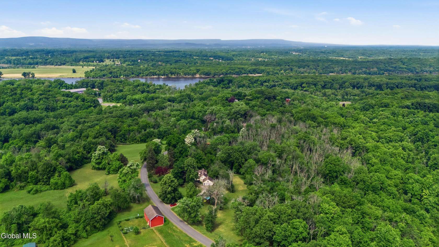 64.6 Acres of Land with Home for Sale in Castleton-on-Hudson, New York