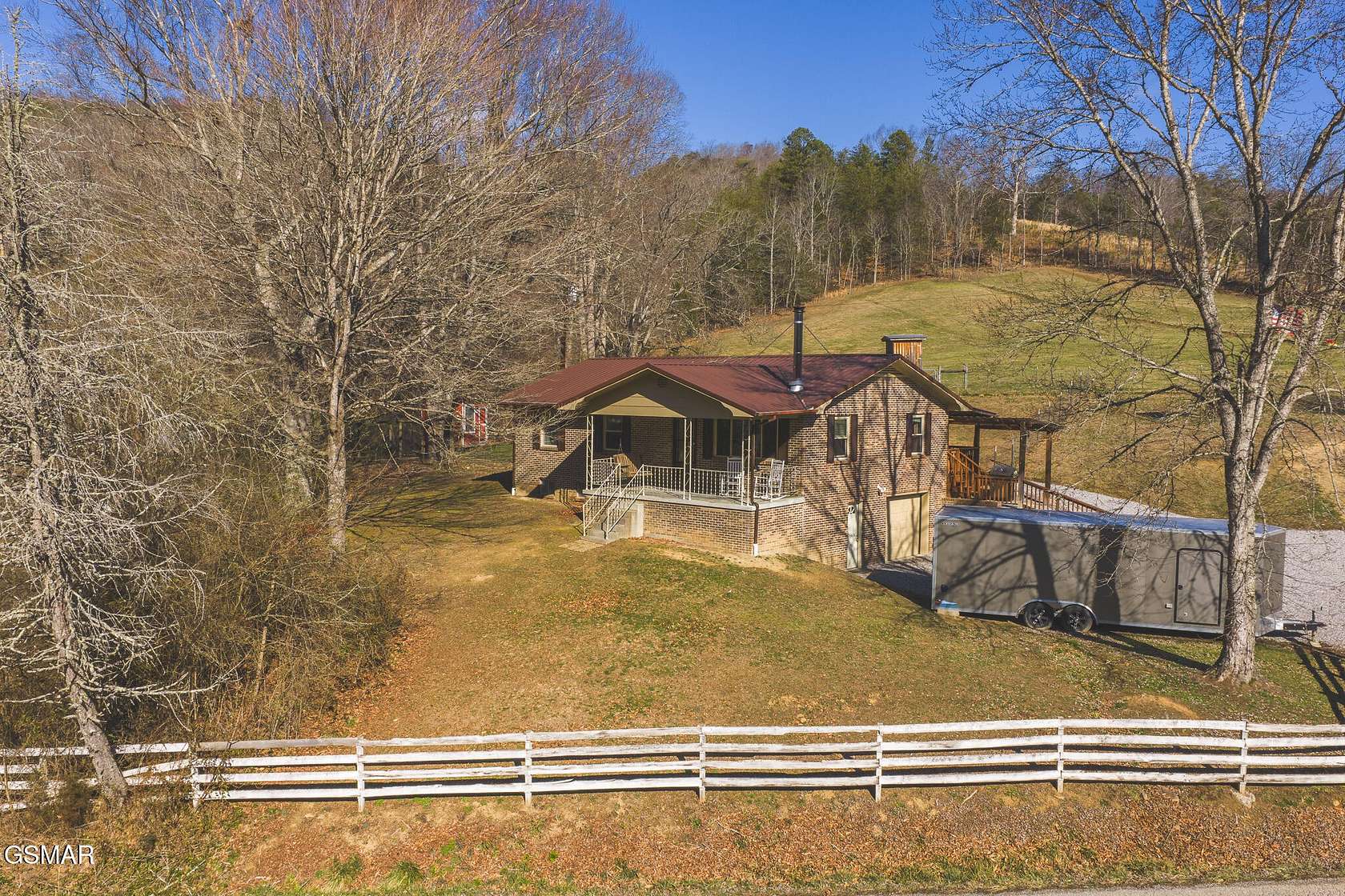 59.3 Acres of Land with Home for Sale in Tazewell, Tennessee