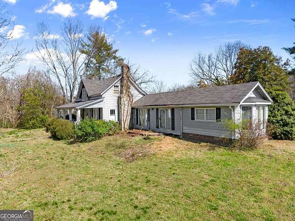 13.4 Acres of Land with Home for Sale in Cleveland, Georgia