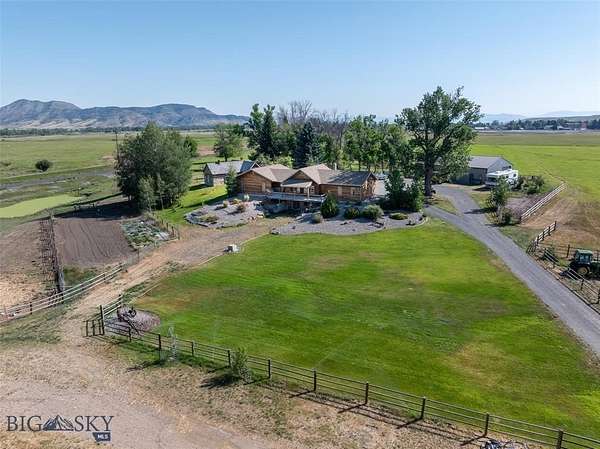 102 Acres of Agricultural Land with Home for Sale in Willow Creek, Montana