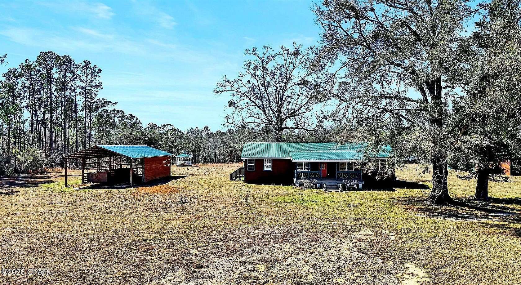 42 Acres of Land with Home for Sale in Chipley, Florida