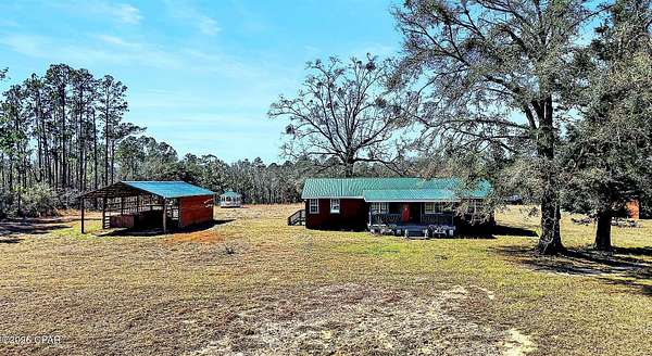 42 Acres of Land with Home for Sale in Chipley, Florida