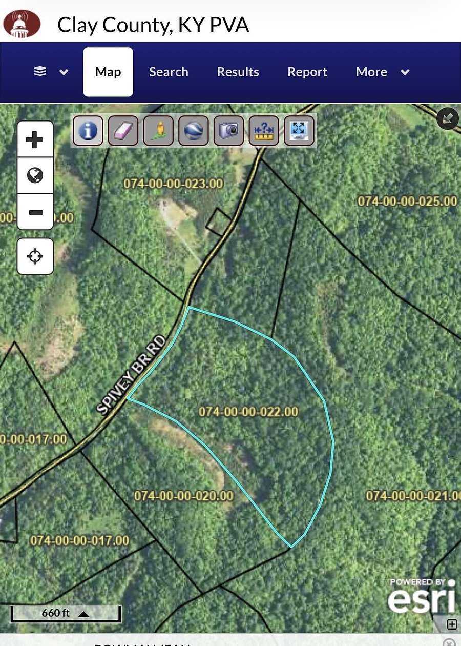 19.9 Acres of Recreational Land for Sale in Manchester, Kentucky