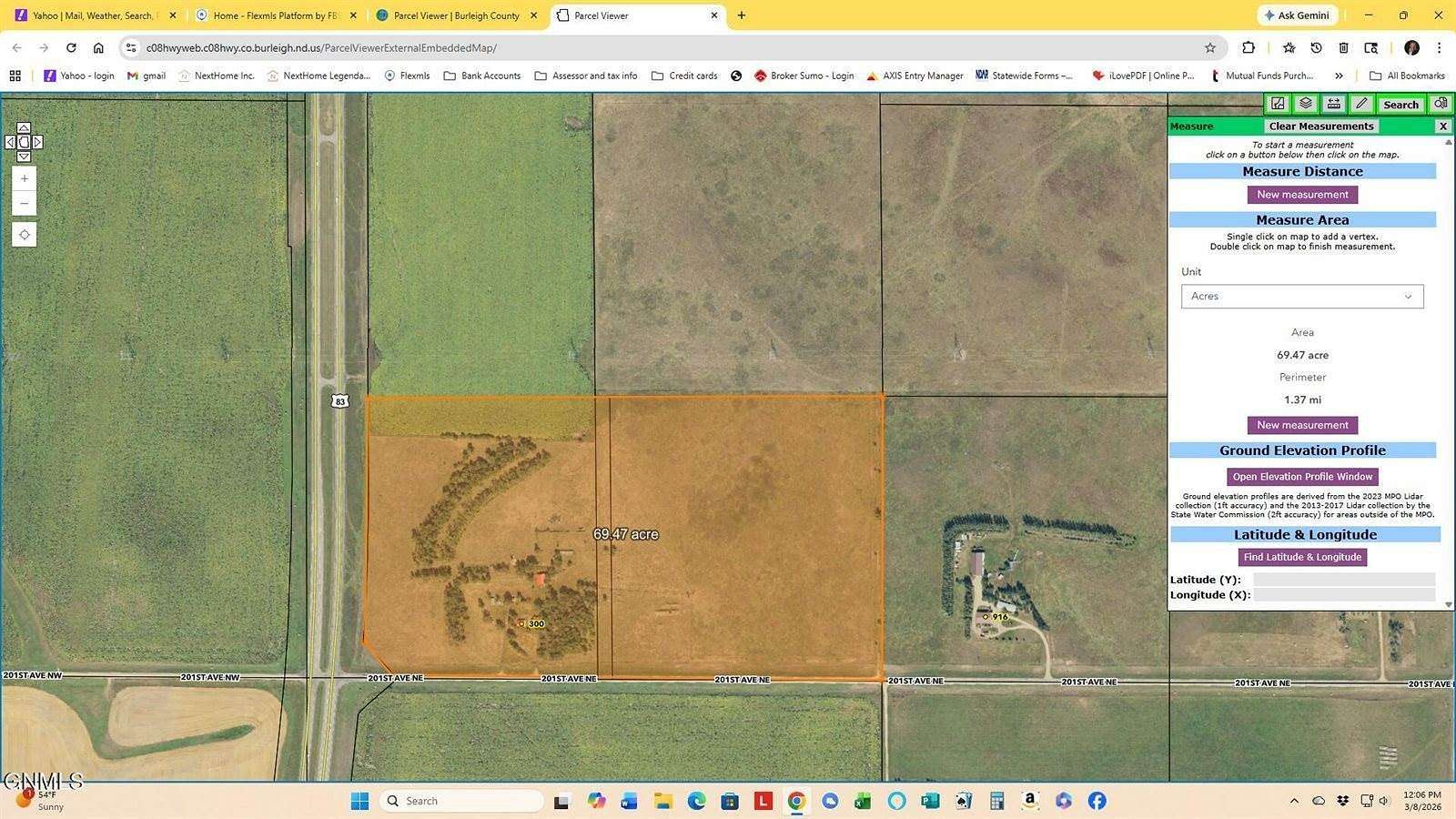 69 Acres of Land for Sale in Baldwin, North Dakota