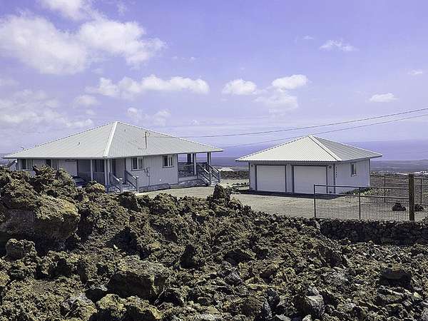 3 Acres of Land with Home for Sale in Hawaiian Ocean View, Hawaii