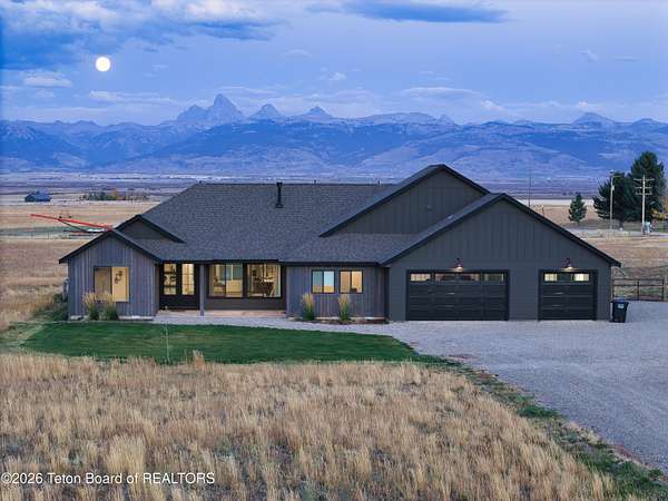 4.66 Acres of Land with Home for Sale in Driggs, Idaho