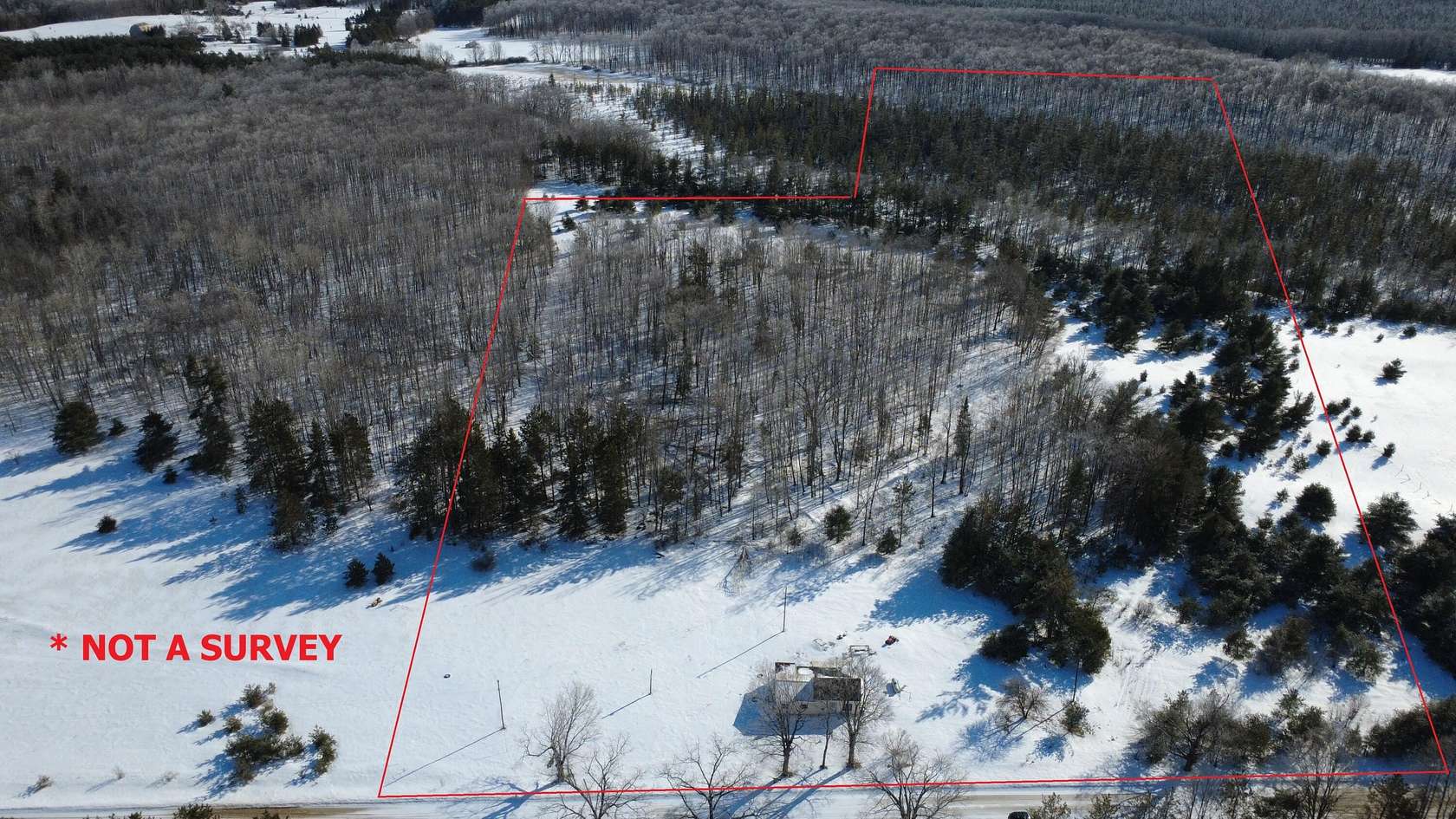 16.4 Acres of Recreational Land for Sale in Levering, Michigan