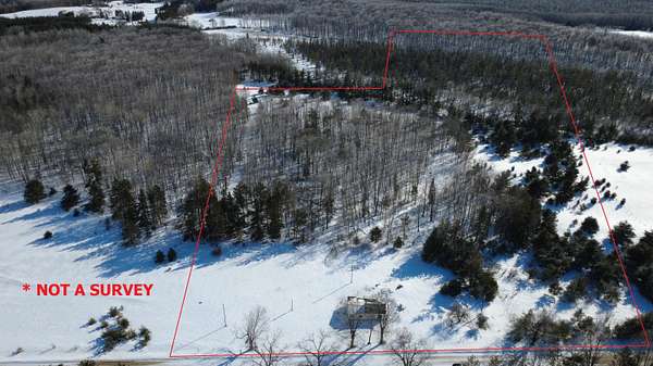 16.4 Acres of Recreational Land for Sale in Levering, Michigan