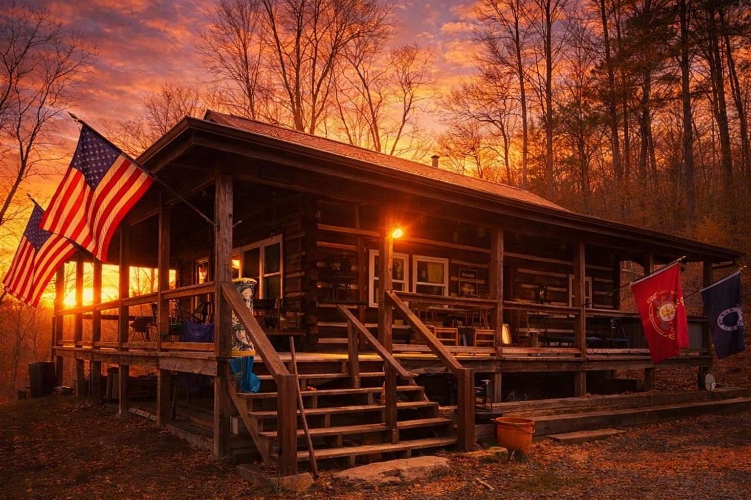 12.6 Acres of Recreational Land with Home for Sale in Del Rio, Tennessee