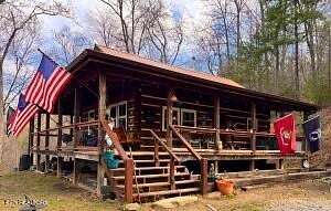 12.6 Acres of Recreational Land with Home for Sale in Del Rio, Tennessee