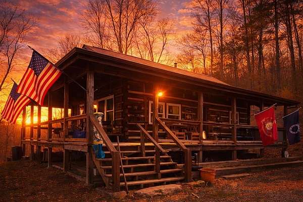 12.6 Acres of Recreational Land with Home for Sale in Del Rio, Tennessee