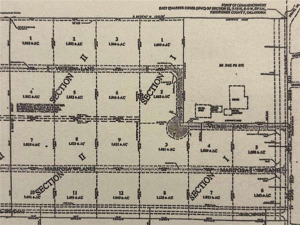 1 Acre of Residential Land for Sale in Cashion, Oklahoma