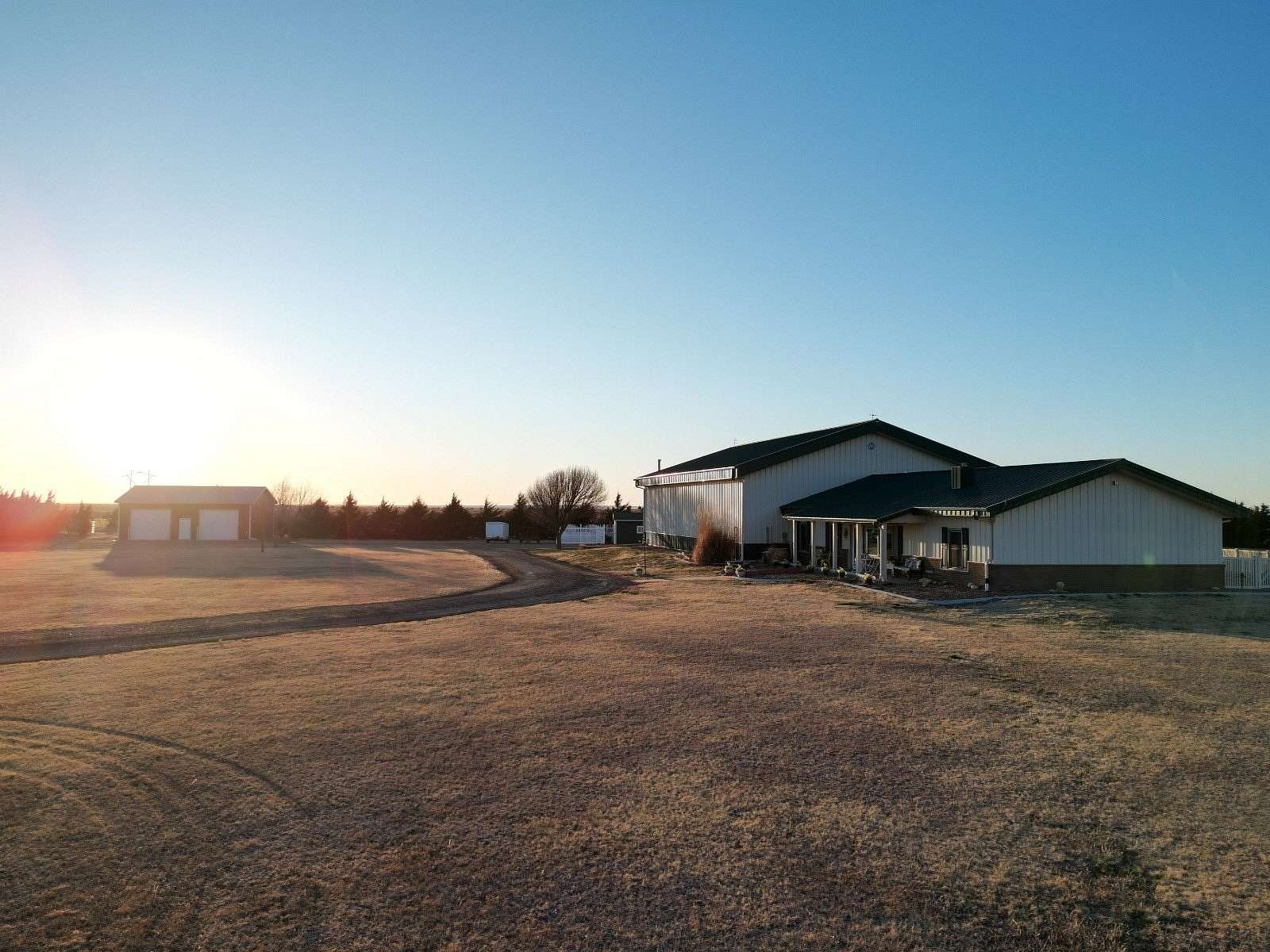 6 Acres of Land with Home for Sale in Russell, Kansas