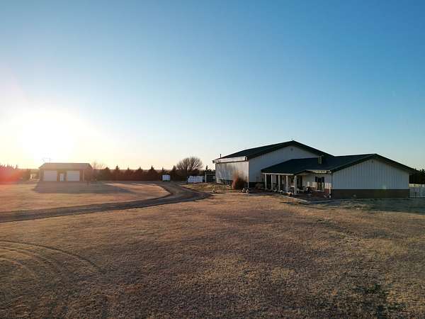 6 Acres of Land with Home for Sale in Russell, Kansas