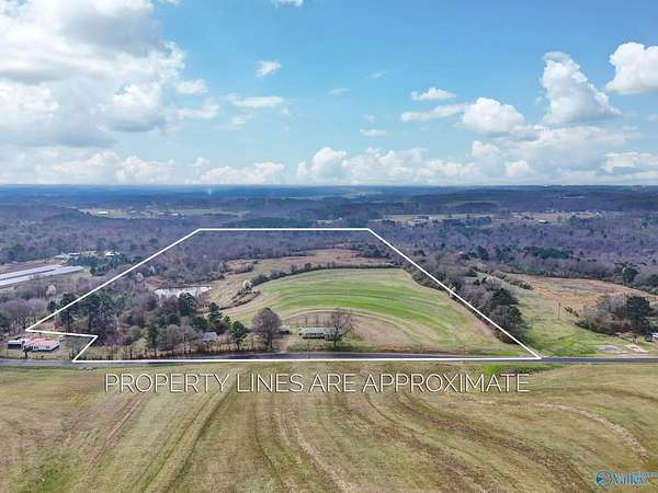 60 Acres of Land with Home for Sale in Albertville, Alabama