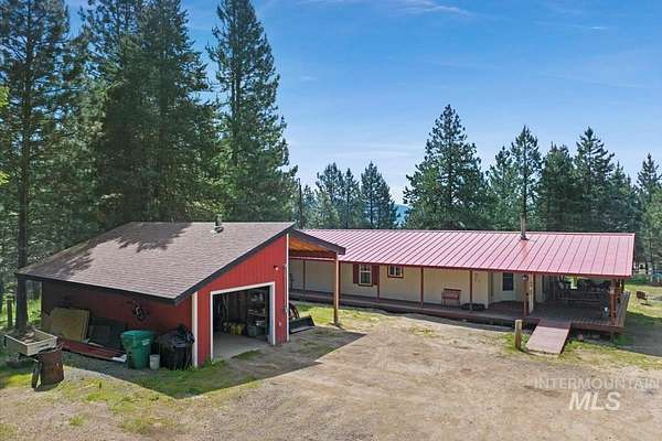 1.78 Acres of Land with Home for Sale in Cascade, Idaho