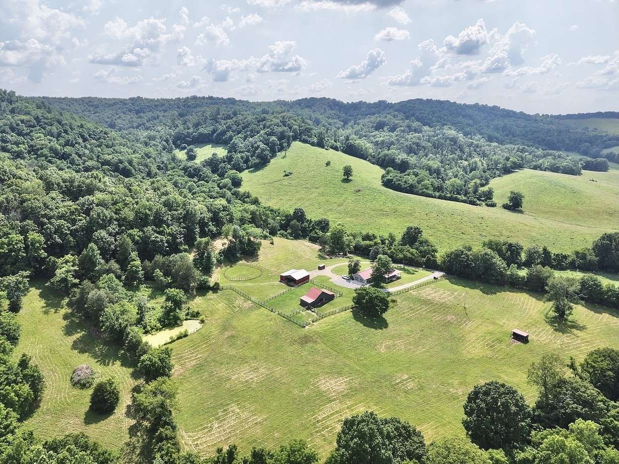 33 Acres of Agricultural Land with Home for Sale in Woodbury, Tennessee