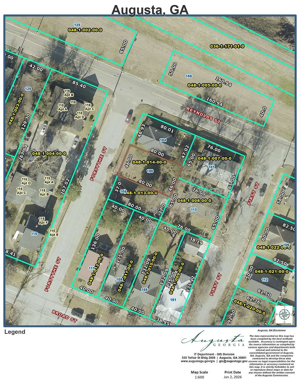 0.08 Acres of Residential Land for Sale in Augusta, Georgia