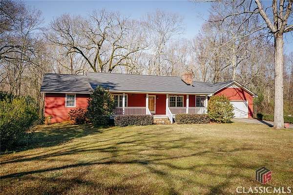 8.73 Acres of Land with Home for Sale in Hull, Georgia