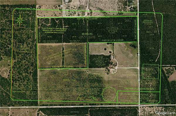 60 Acres of Recreational & Residential Land for Sale in Premont, Texas