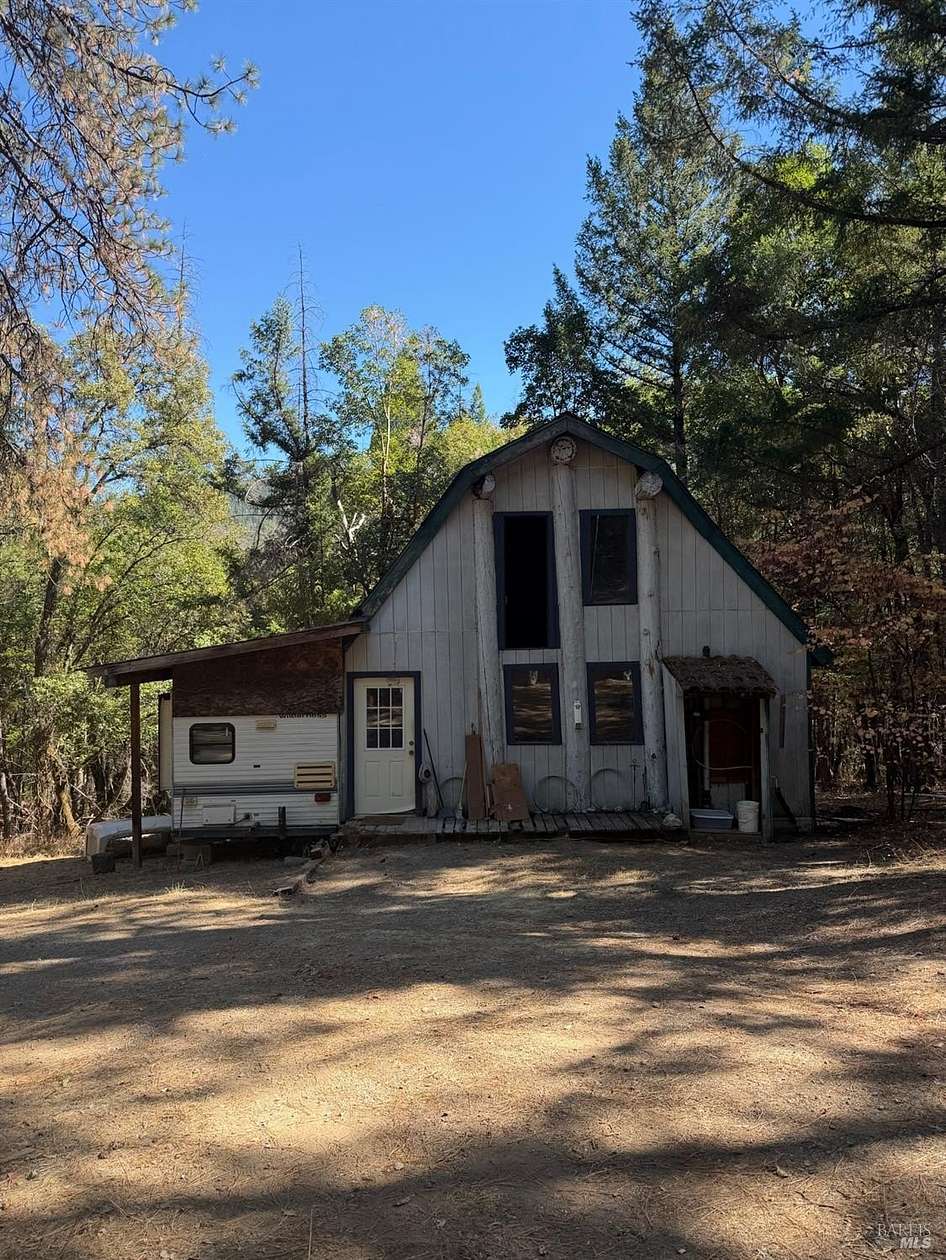 24 Acres of Recreational Land with Home for Sale in Covelo, California