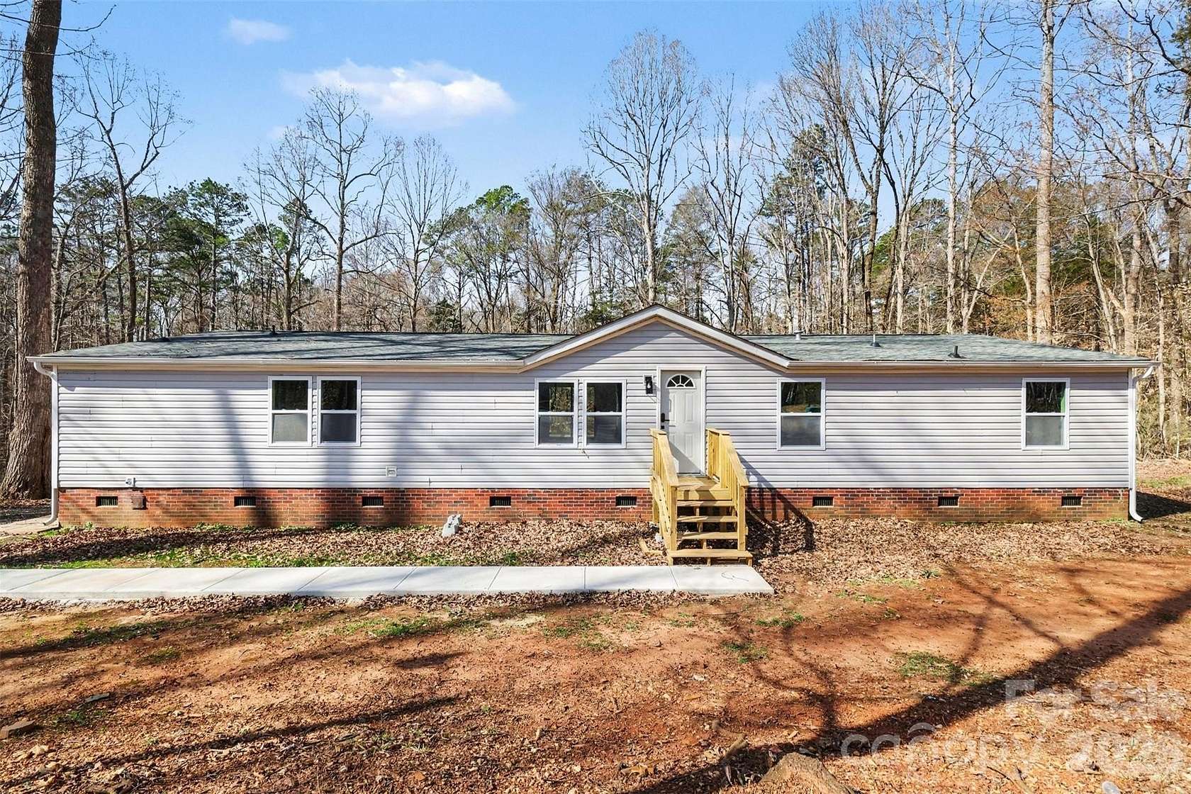 2.5 Acres of Land with Home for Sale in Mount Holly, North Carolina