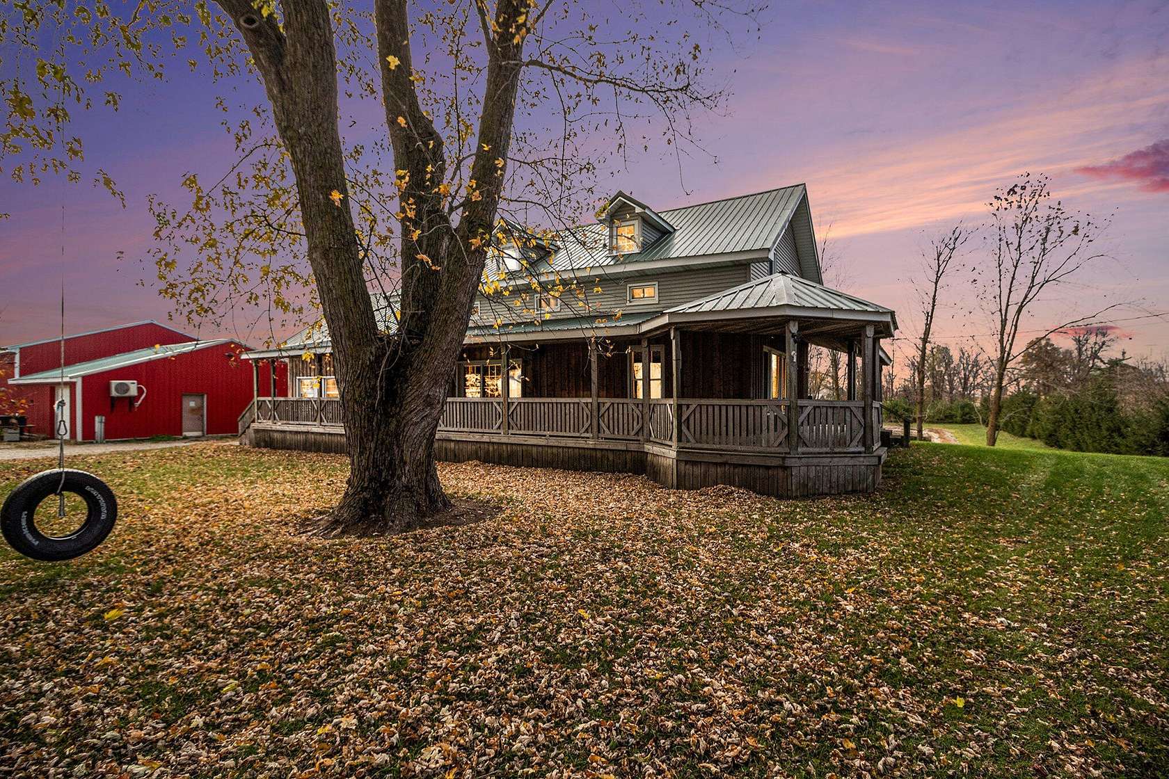 7.6 Acres of Land with Home for Sale in Clayton, Michigan