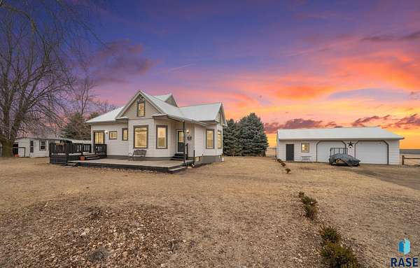 5.76 Acres of Land with Home for Sale in Wentworth, South Dakota