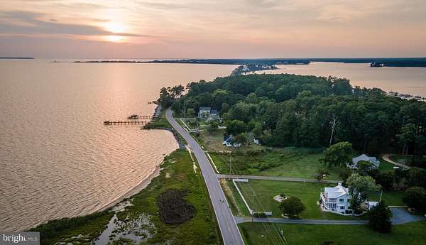 1.87 Acres of Land with Home for Sale in Piney Point, Maryland