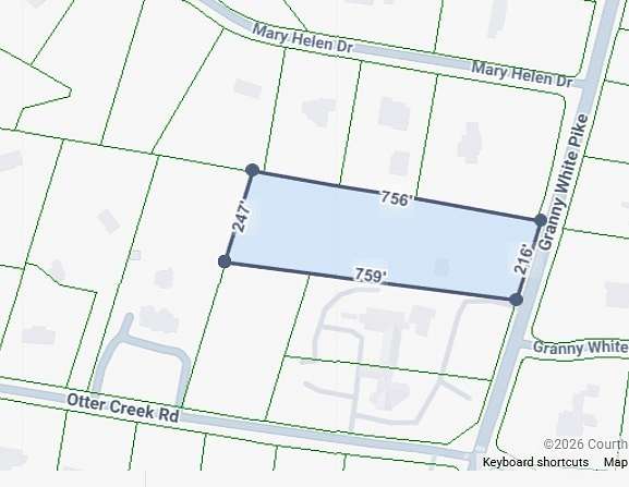 3.85 Acres of Residential Land for Sale in Nashville, Tennessee