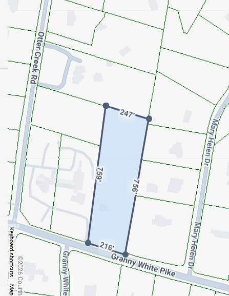 3.85 Acres of Residential Land for Sale in Nashville, Tennessee