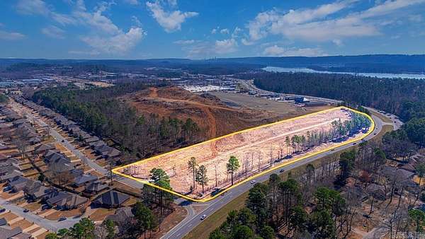 8.17 Acres of Commercial Land for Sale in Maumelle, Arkansas