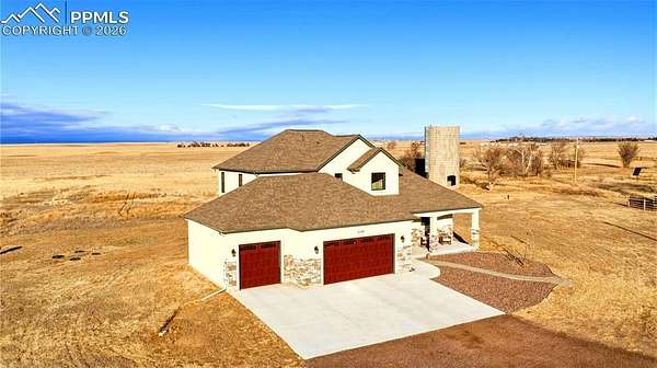 39.9 Acres of Land with Home for Sale in Calhan, Colorado
