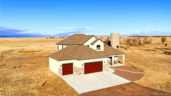 39.9 Acres of Land with Home for Sale in Calhan, Colorado