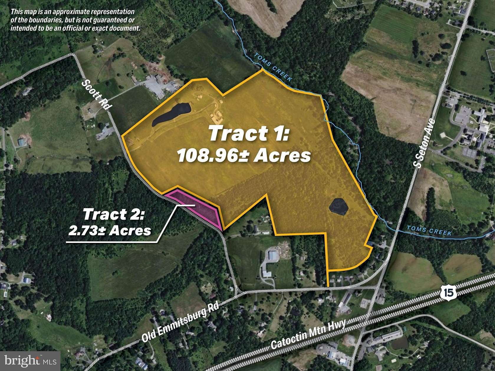 2.73 Acres of Residential Land for Auction in Emmitsburg, Maryland
