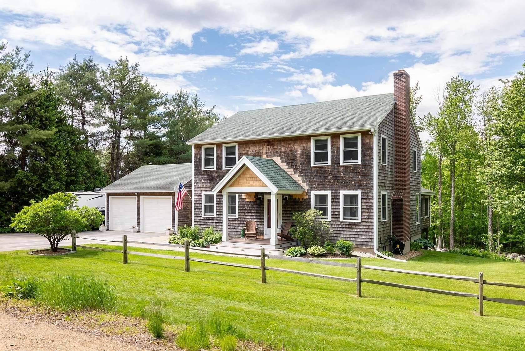 5.17 Acres of Land with Home for Sale in Center Harbor, New Hampshire