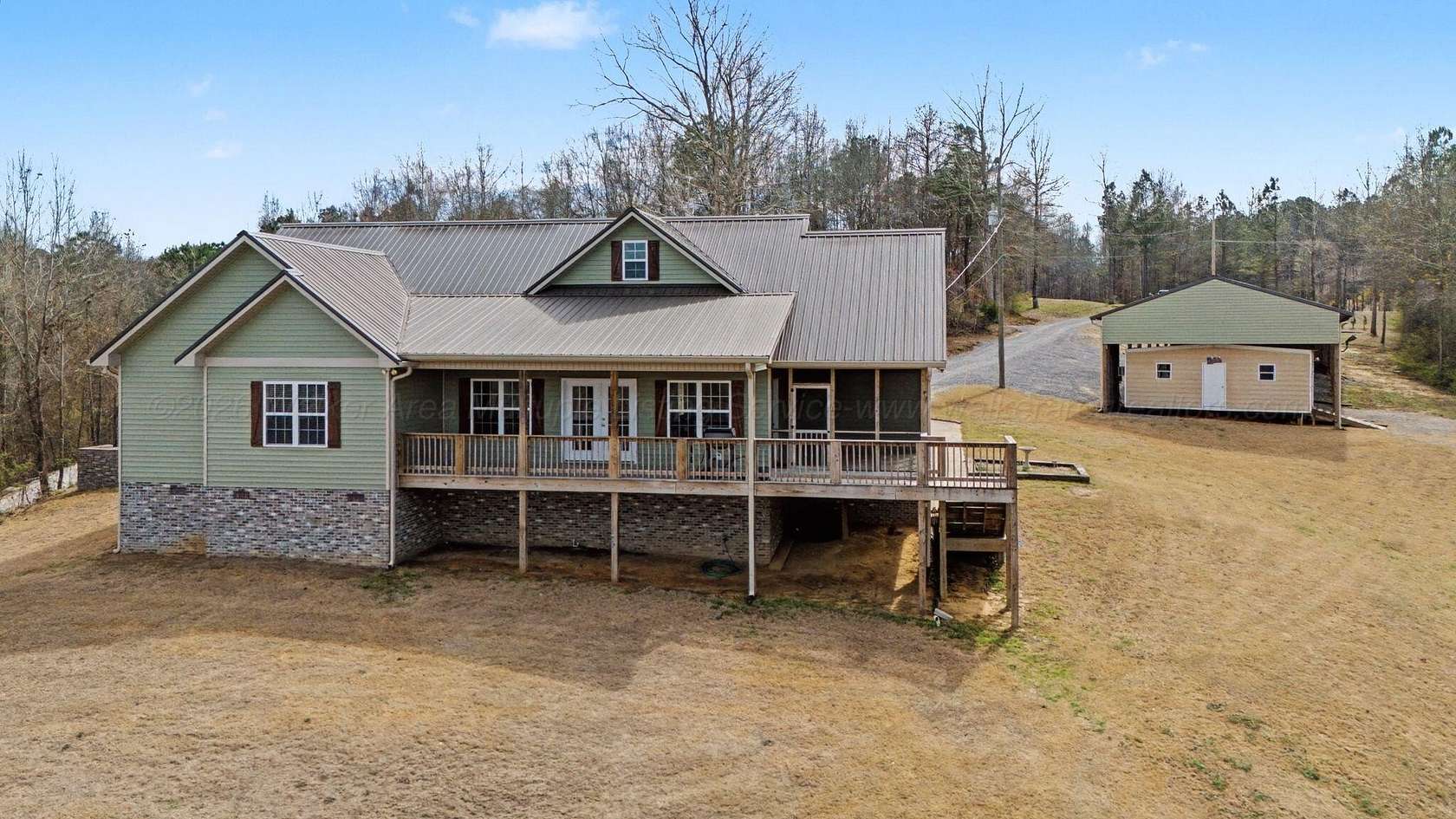 4.74 Acres of Land with Home for Sale in Bremen, Alabama