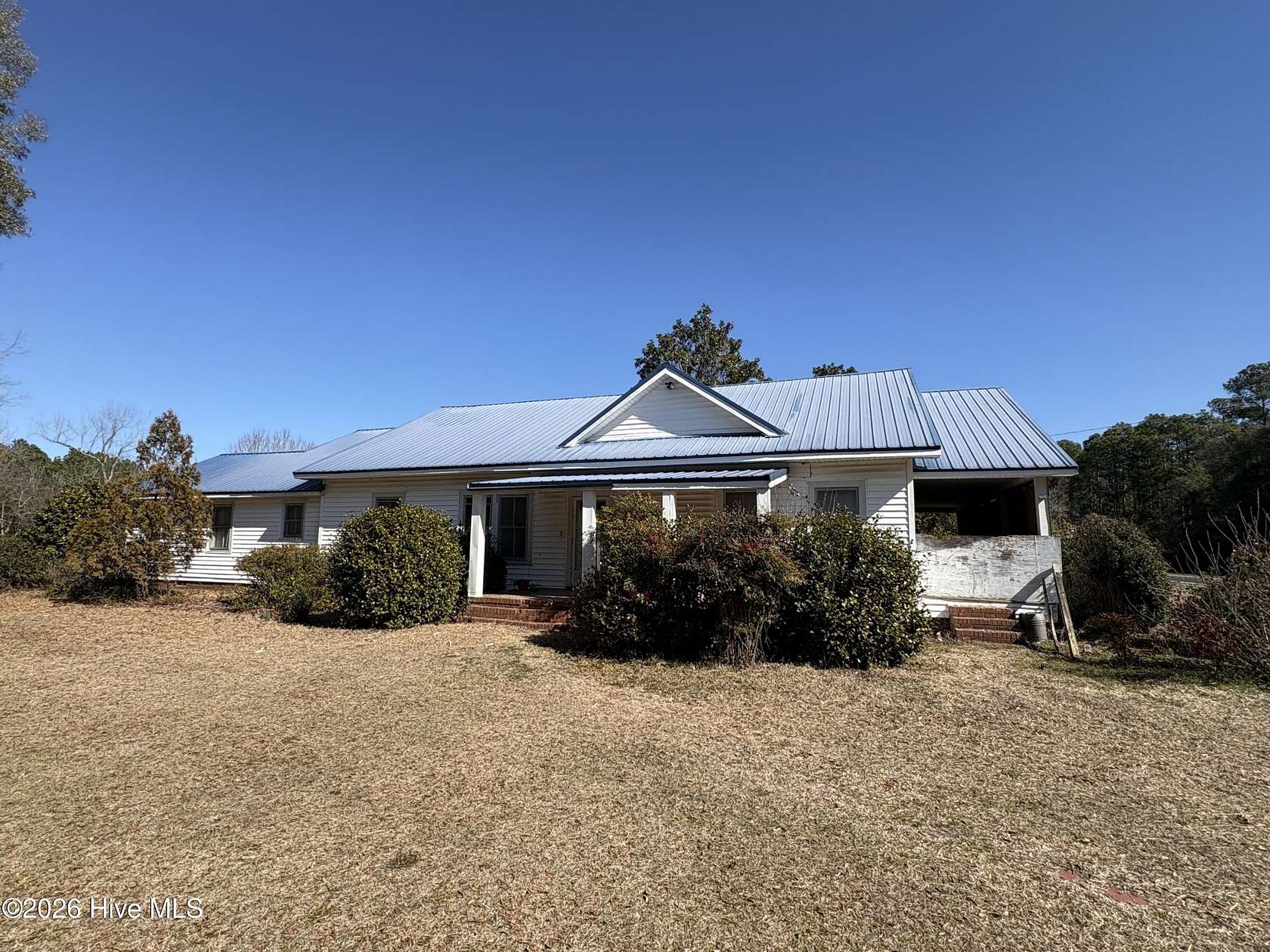 19.2 Acres of Recreational Land with Home for Sale in Harrells, North Carolina