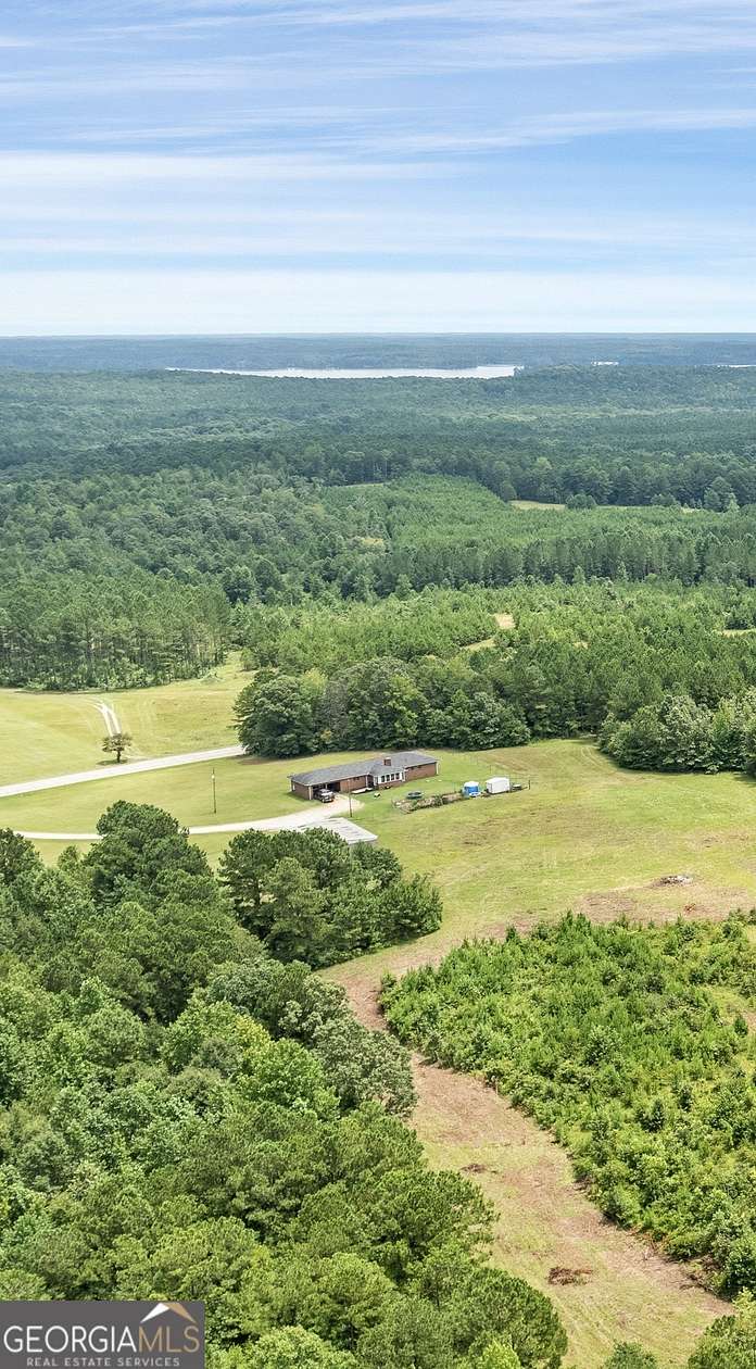 10 Acres of Recreational Land with Home for Sale in Lanett, Alabama