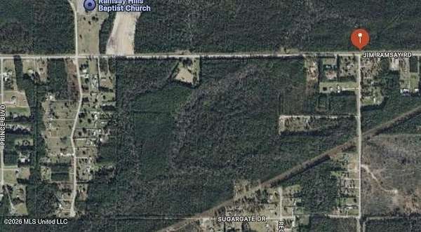 118 Acres of Land for Sale in Vancleave, Mississippi