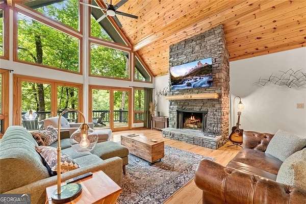 2.52 Acres of Land with Home for Sale in Dawsonville, Georgia