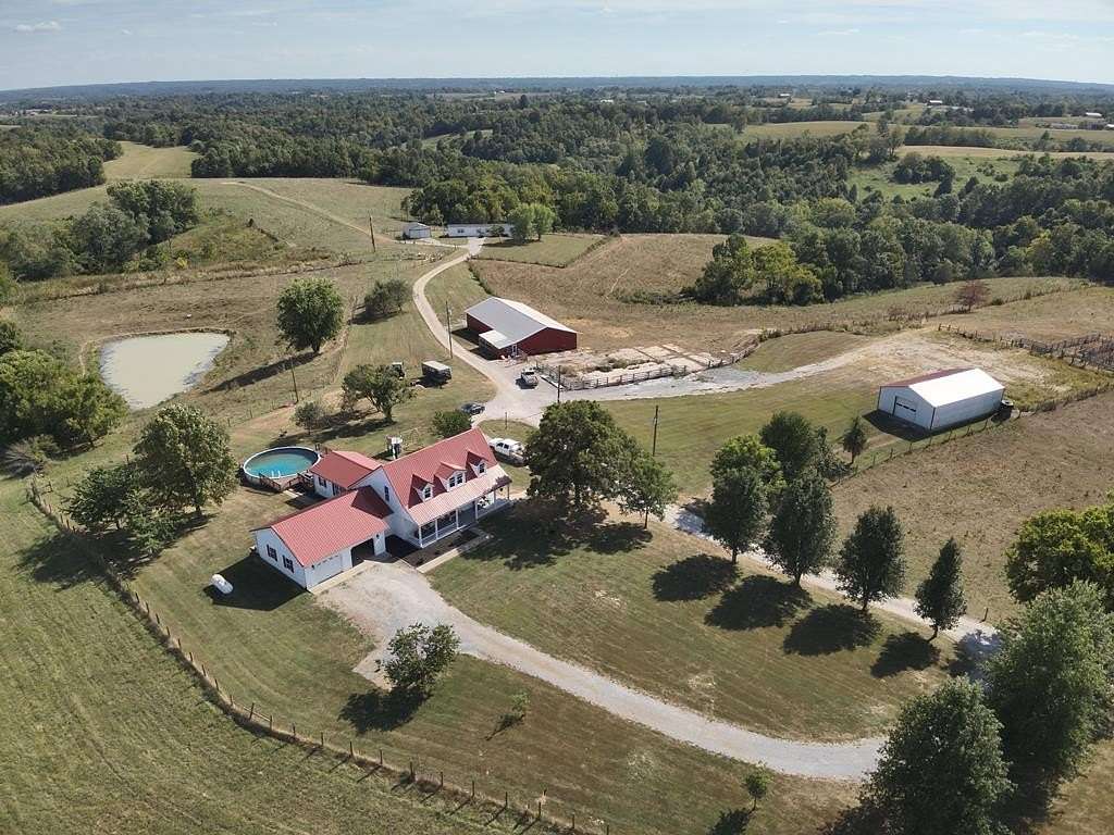 138 Acres of Agricultural Land with Home for Sale in Germantown, Kentucky