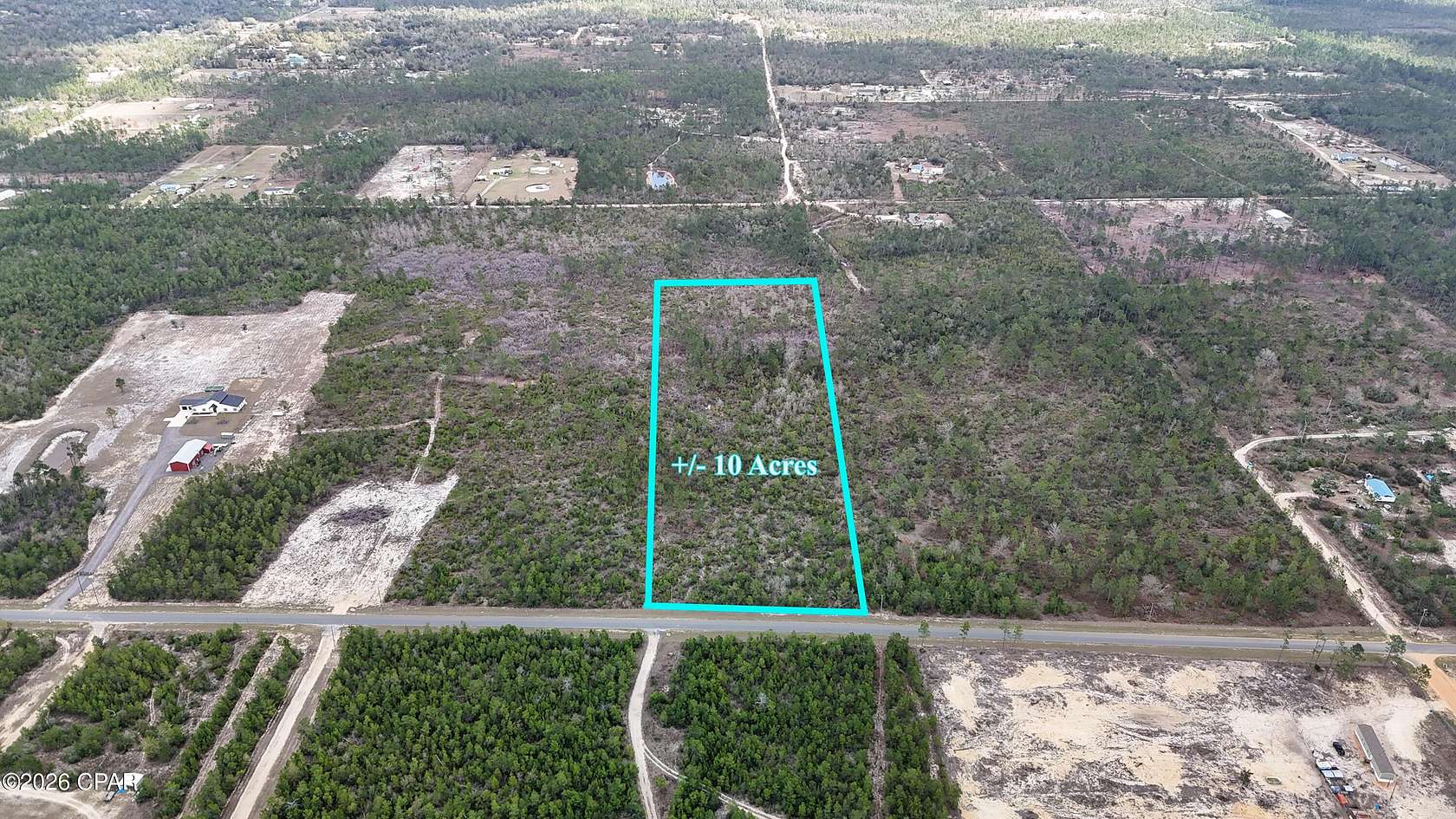 10 Acres of Recreational & Residential Land for Sale in Fountain, Florida