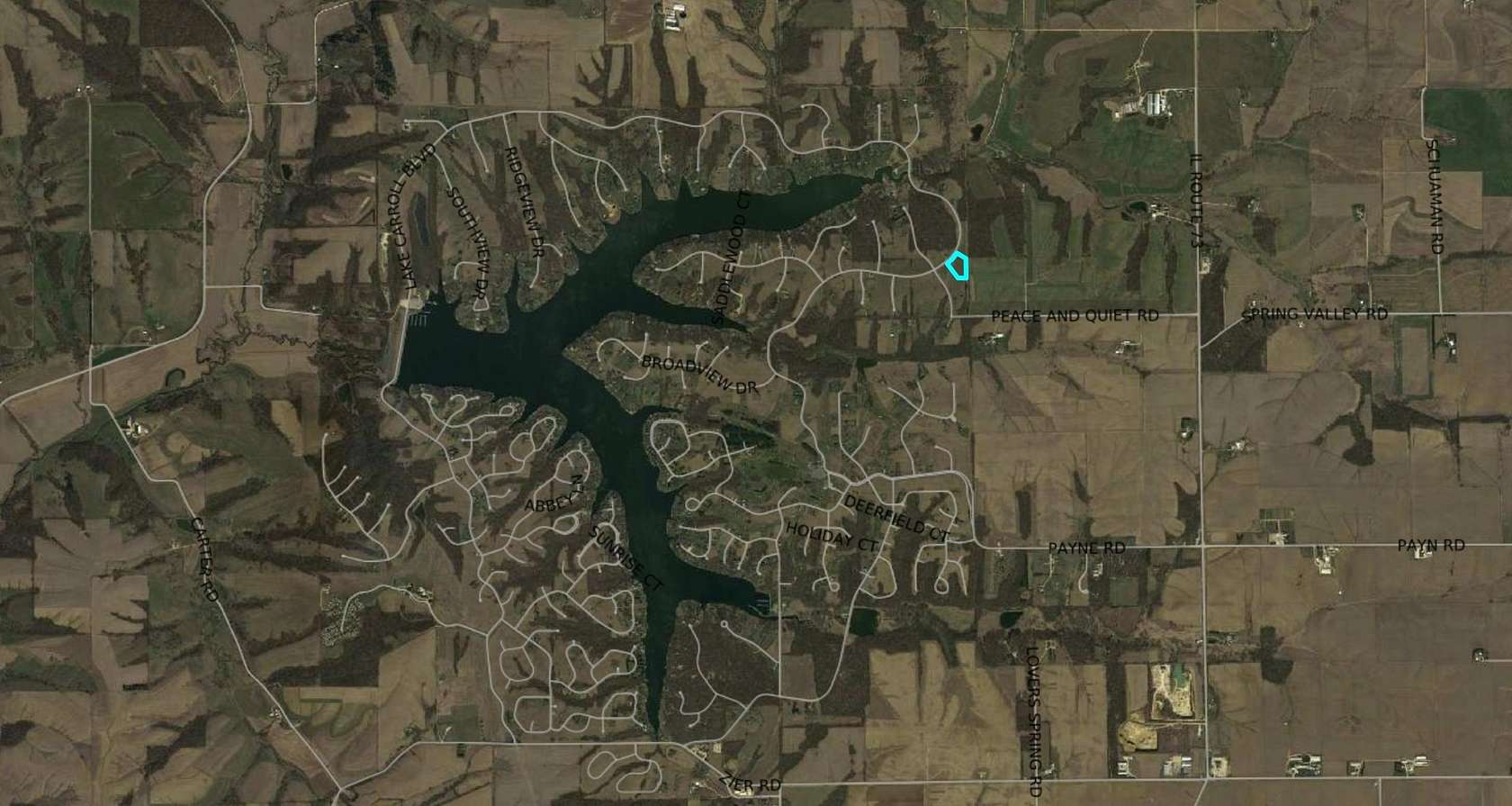 3.8 Acres of Residential Land for Sale in Cherry Grove-Shannon Township, Illinois