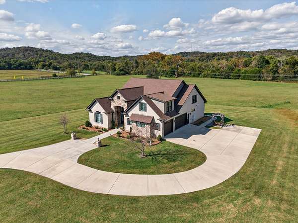 7.32 Acres of Land with Home for Sale in Fayetteville, Tennessee