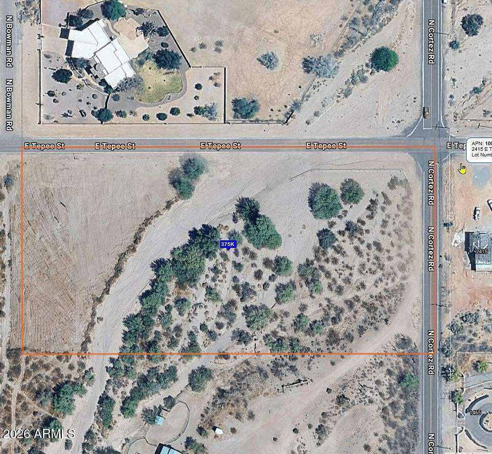 5 Acres of Residential Land for Sale in Apache Junction, Arizona
